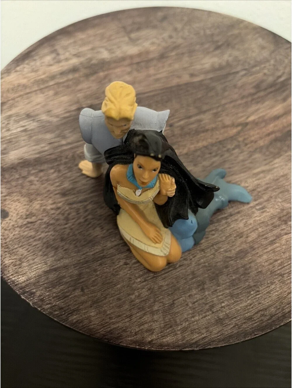 Disney Captain John Smith And Pocahontas Figurine 3in Applause Cake Topper